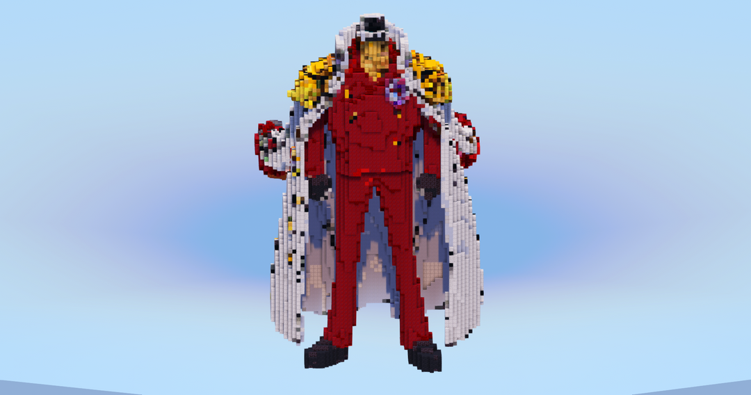 Akainu — Minecraft Build by LeonisBuilds