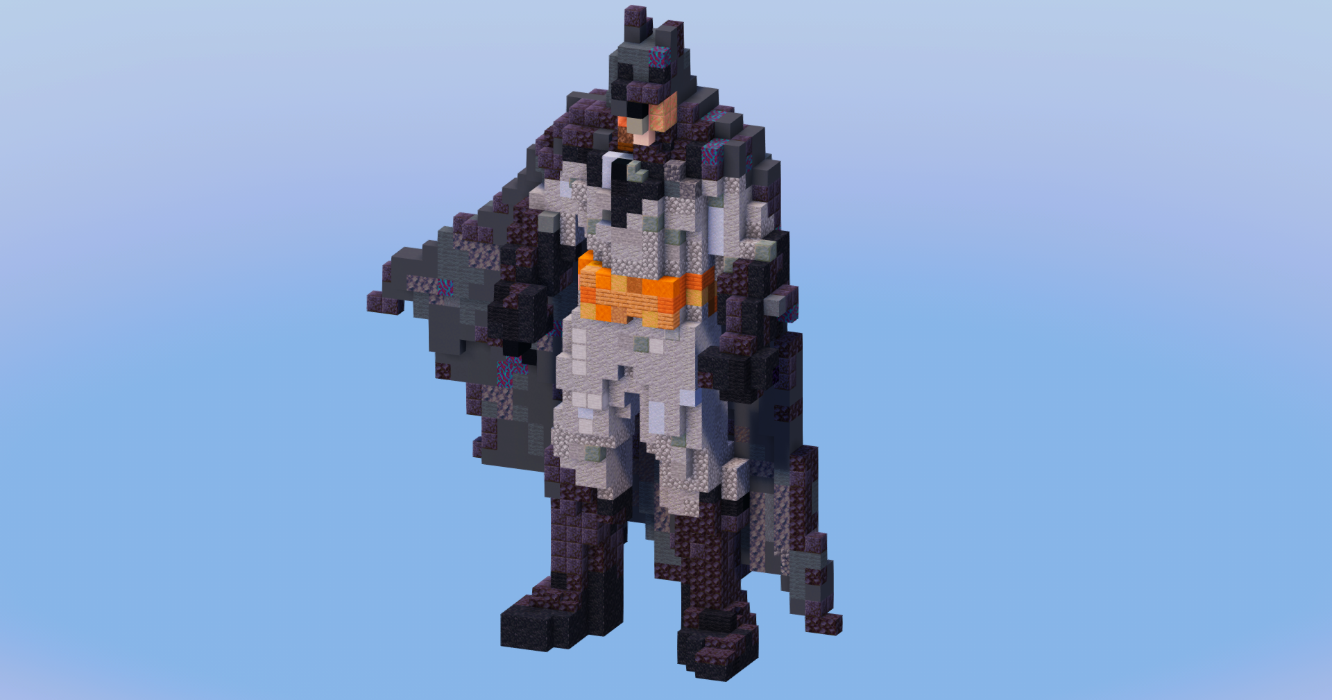 Batman from DC Comics — Minecraft Build by LeonisBuilds