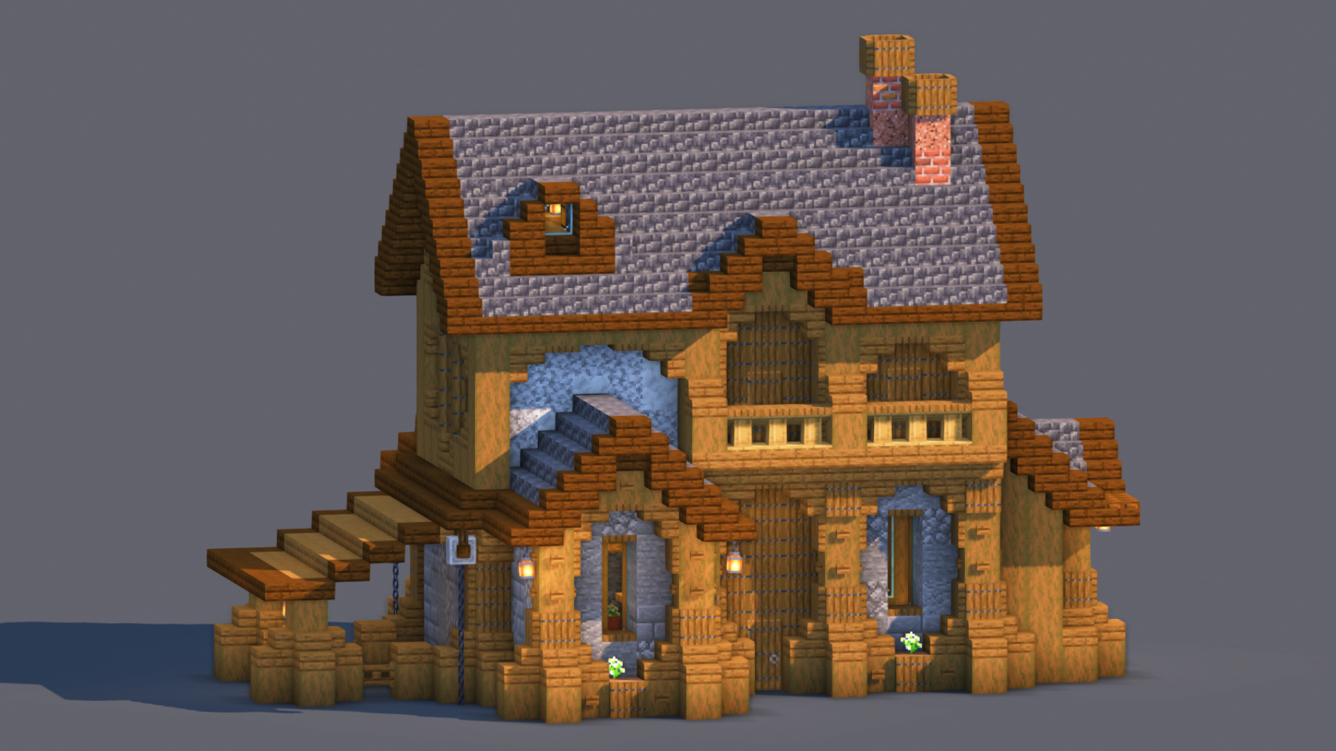 Medieval House – Fully Decorated Interior | Download