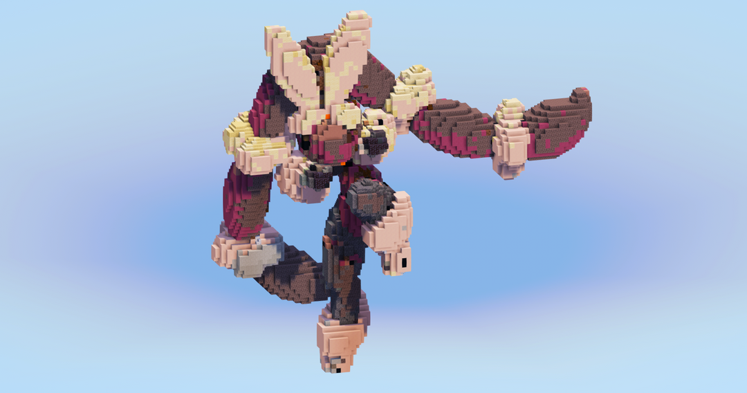 Mega Lopunny — Minecraft Build by LeonisBuilds