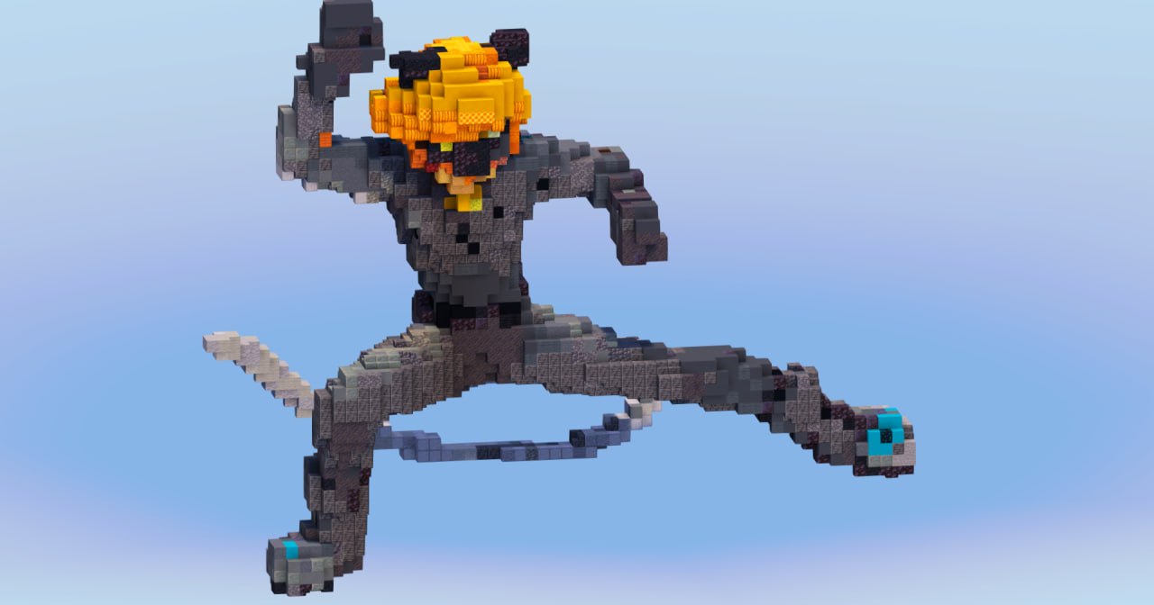 Cat Noir from Miraculous — Minecraft Build by LeonisBuilds