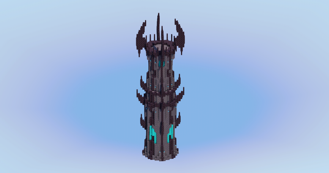 Short Dark Tower — Minecraft Build by LeonisBuilds