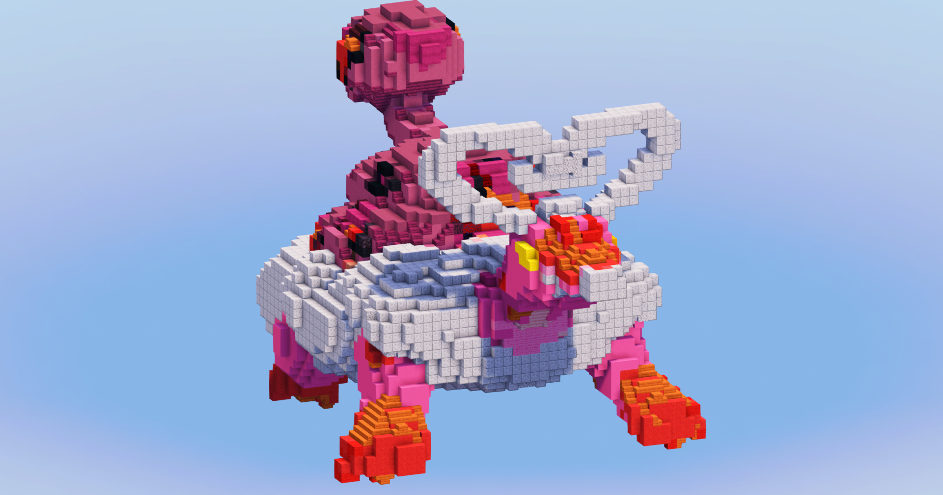 Enamorus Therian from Pokemon — Minecraft Build by LeonisBuilds