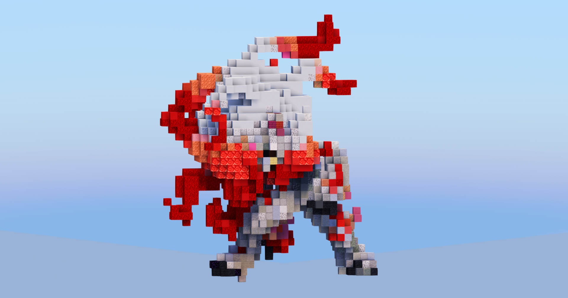 Hisuian Zoroark from Pokemon — Minecraft Build by LeonisBuilds