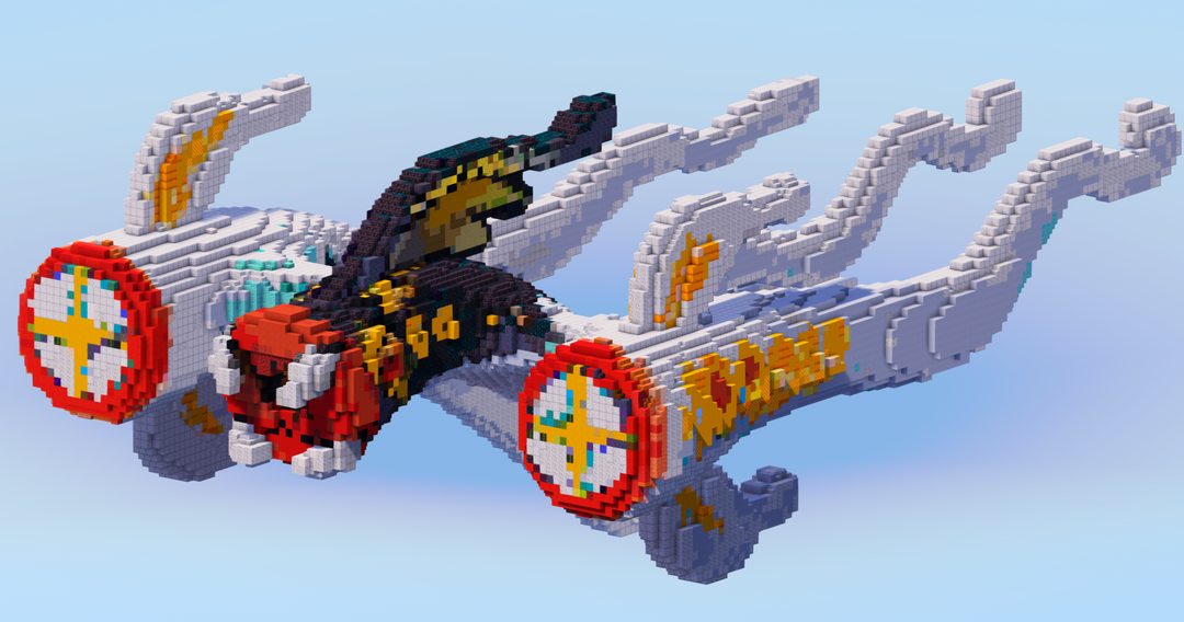 Mega Eelektross — Minecraft Build by LeonisBuilds