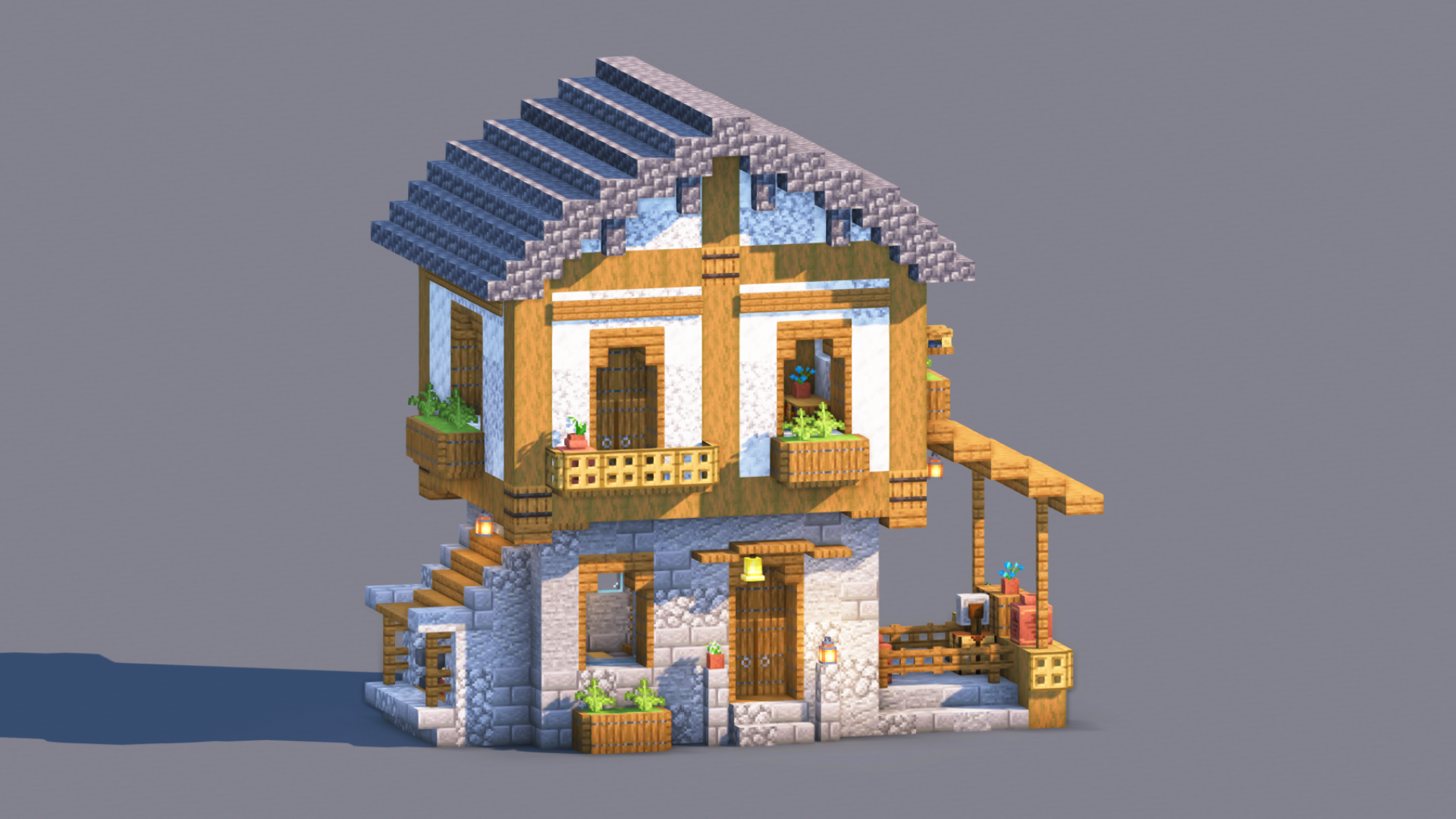 Medieval House – Fully Decorated Interior | Download
