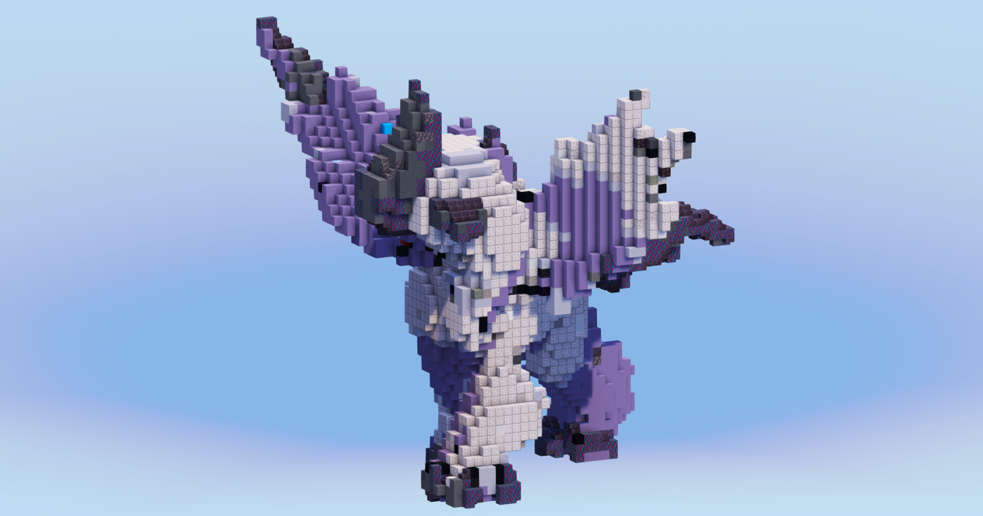 Mega Absol from Pokemon — Minecraft Build by LeonisBuilds