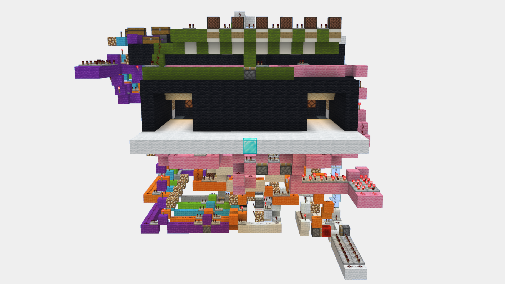 PlayFlex Football Pack Opening 2021 – Minecraft Redstone Casino Slot Machine — Minecraft Build by PlayFlex