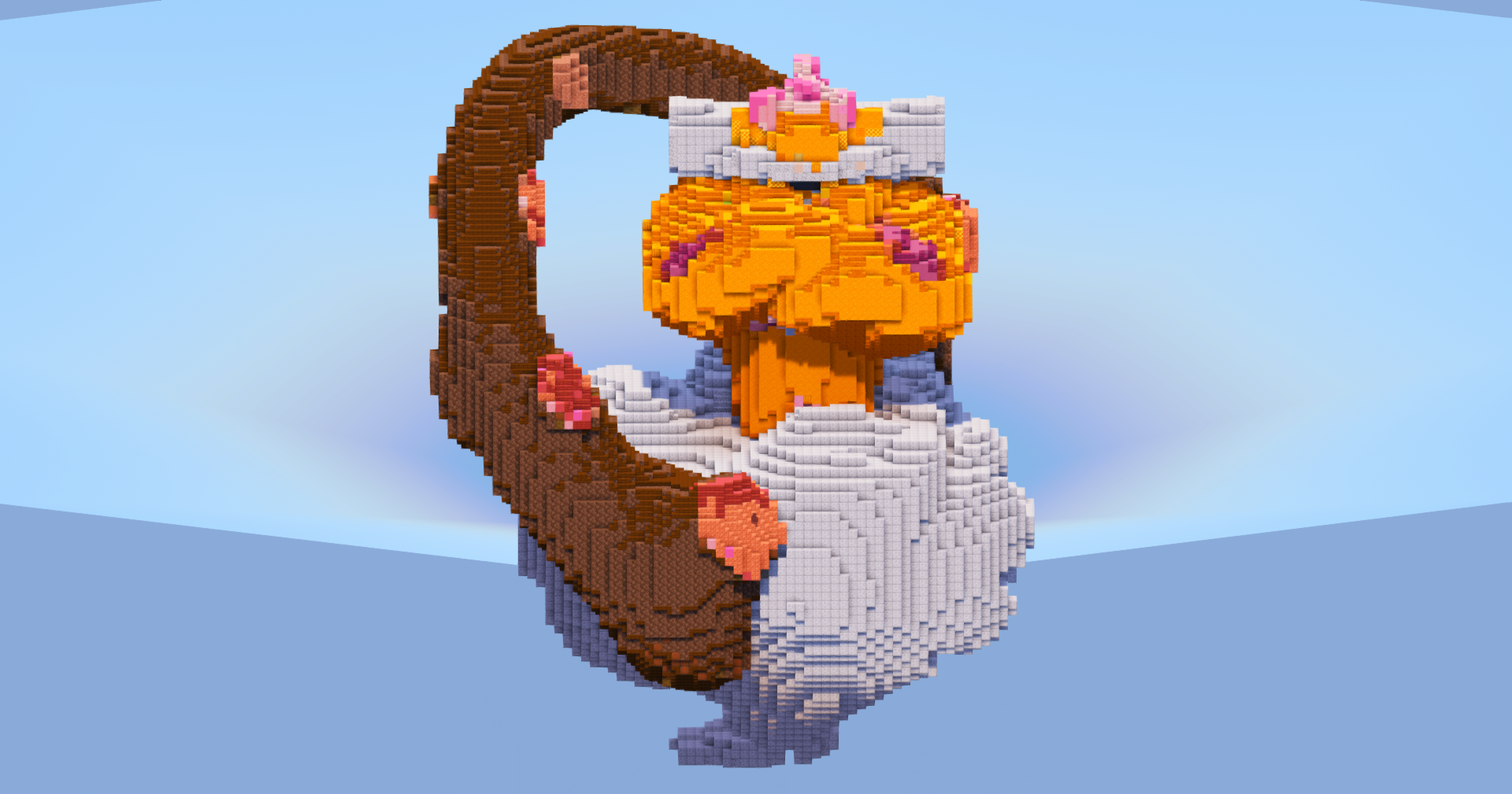 Landorus from Pokemon — Minecraft Build by LeonisBuilds