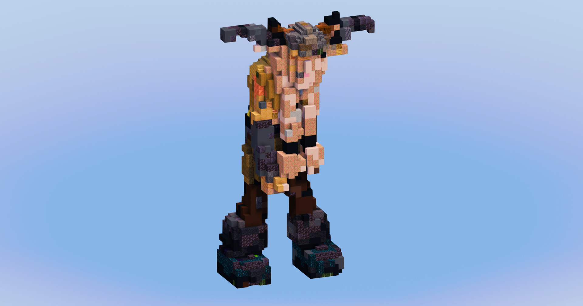 Ruffnut from How To Train Your Dragon — Minecraft Build by LeonisBuilds