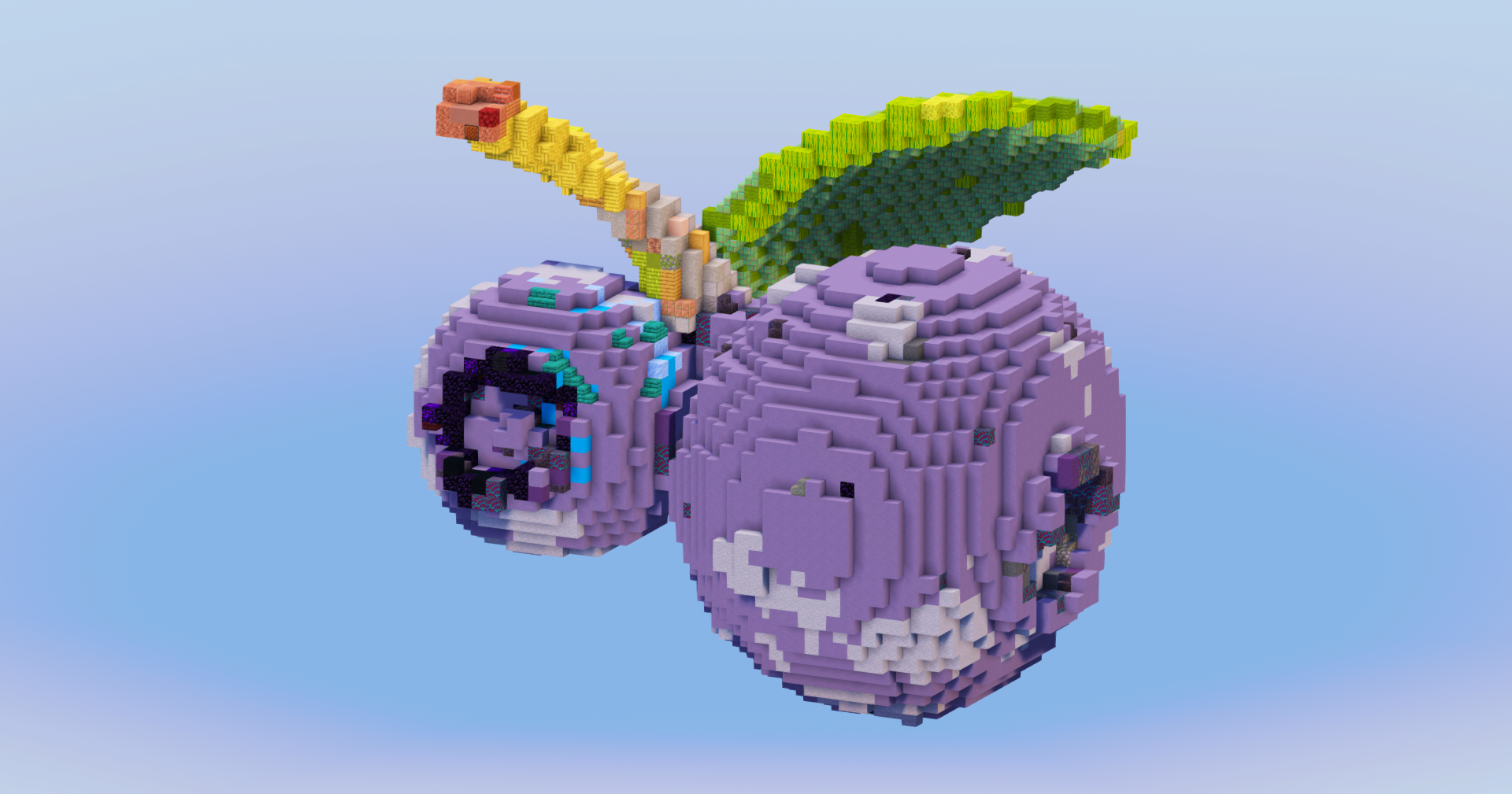 Blueberry Fruit — Minecraft Build by LeonisBuilds