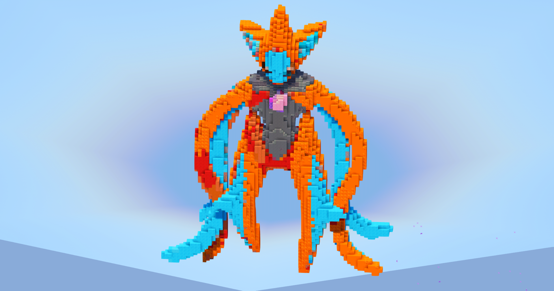 Deoxys Attack — Minecraft Build by LeonisBuilds