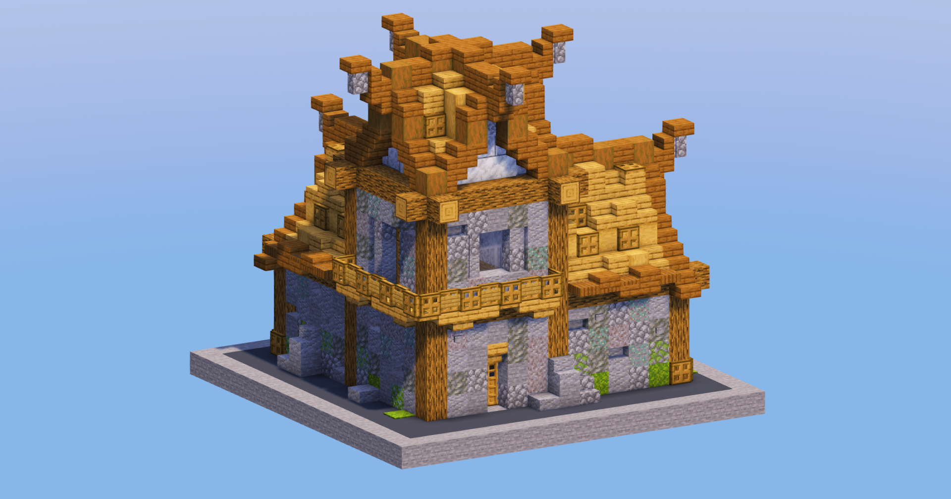 Oak Medieval House 14 — Minecraft Build by LeonisBuilds