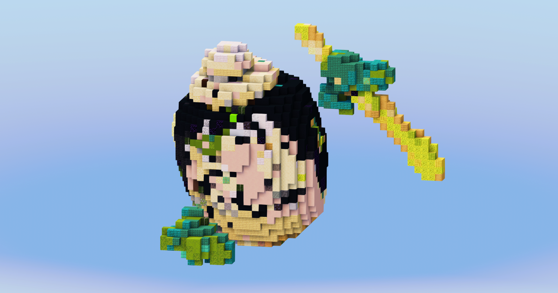 Poltchageist from Pokemon — Minecraft Build by LeonisBuilds