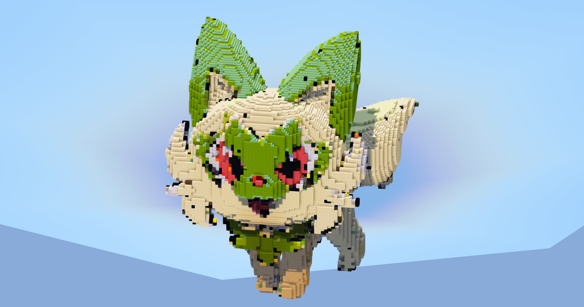 Sprigatito — Minecraft Build by LeonisBuilds