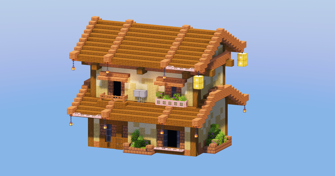Spruce Japanese House 4 — Minecraft Build by LeonisBuilds