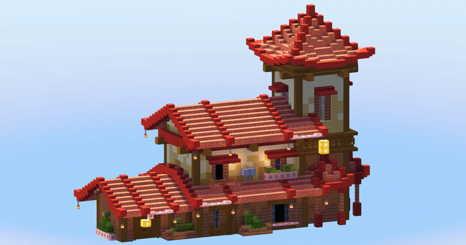 Japanese Houses and Rural Village