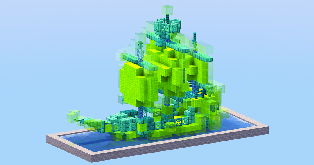 The Flying Dutchman from Spongebob — Minecraft Build by LeonisBuilds