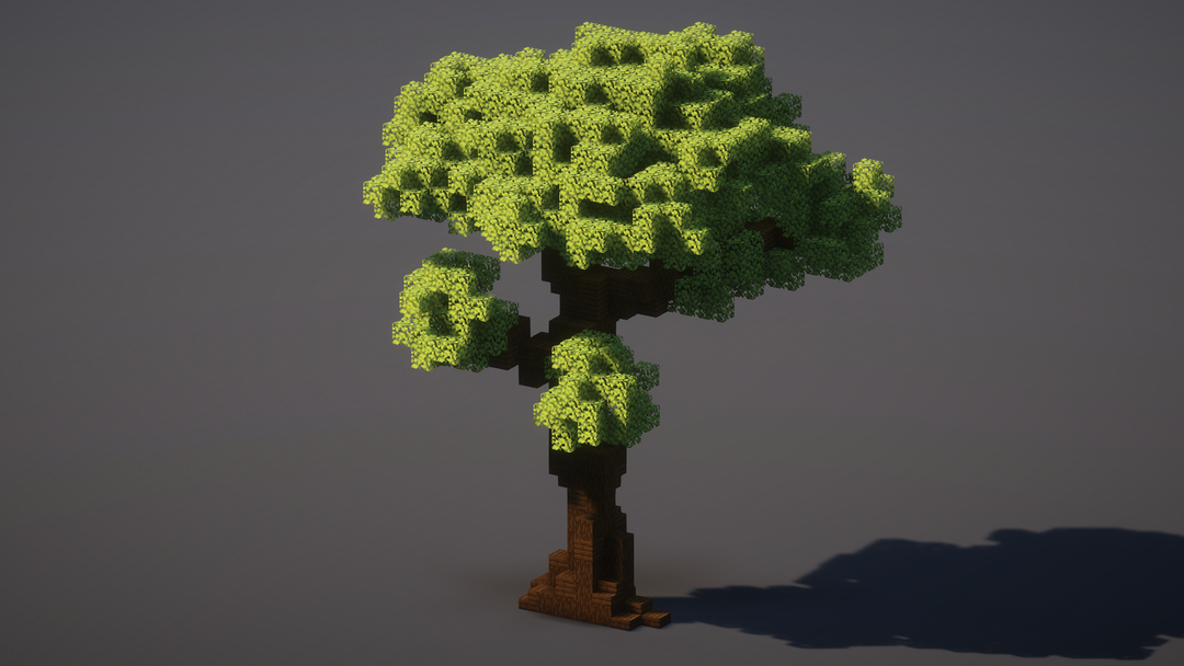 Big Custom Tree — Minecraft Build by MellowHat