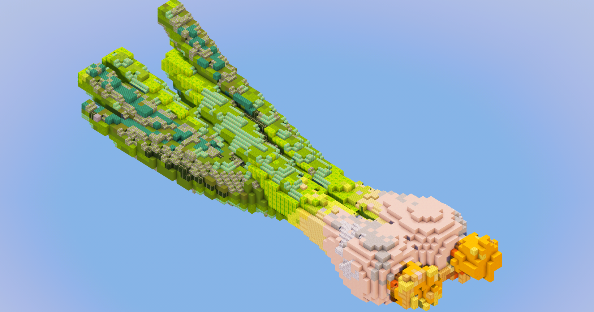 White Onion Vegetable — Minecraft Build by LeonisBuilds