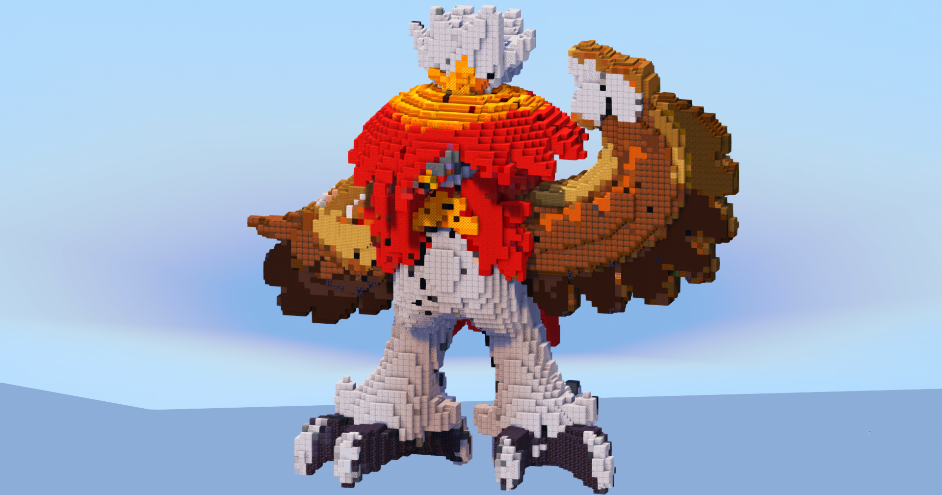 Hisuian Decidueye — Minecraft Build by LeonisBuilds