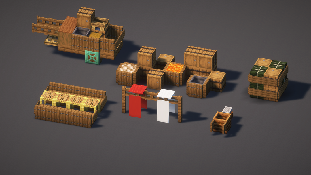 Medieval Decorations — Minecraft Build by MellowHat