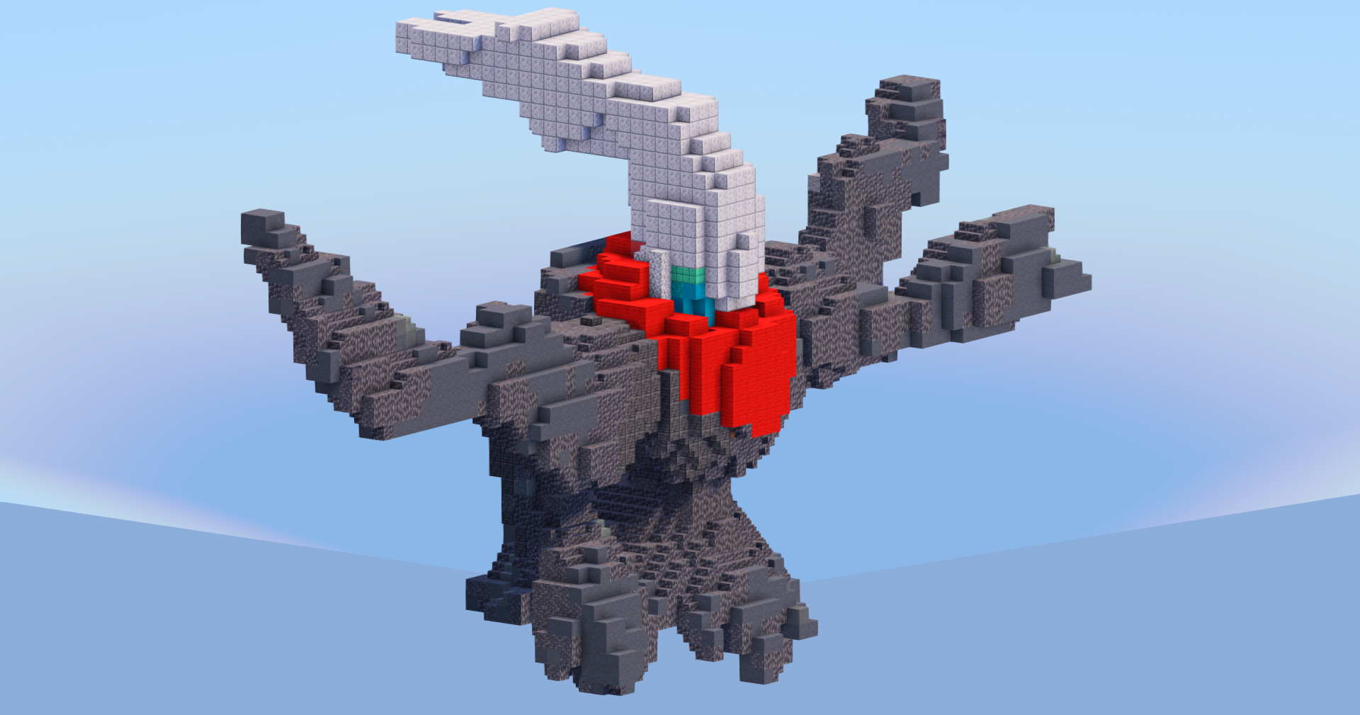 Darkrai from Pokemon — Minecraft Build by LeonisBuilds
