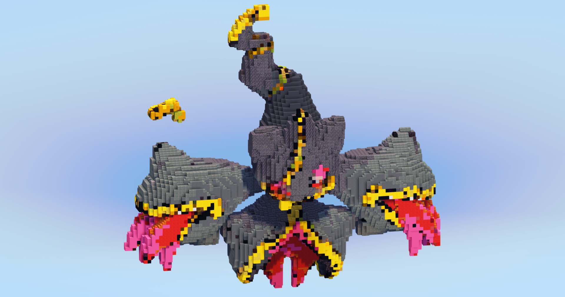 Mega Banette — Minecraft Build by LeonisBuilds
