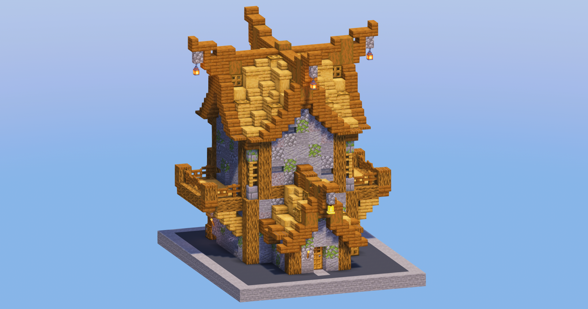 Oak Medieval House 10 — Minecraft Build by LeonisBuilds