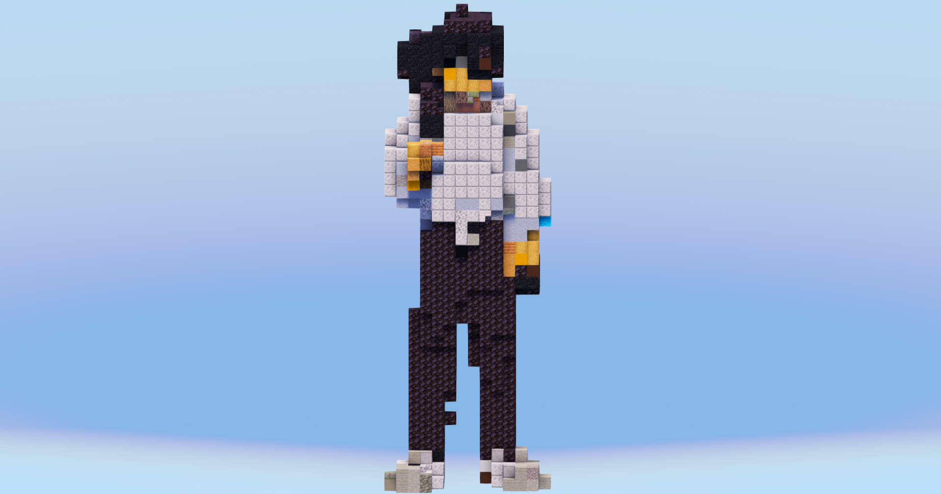 Yuta Okkotsu from Jujutsu Kaizen — Minecraft Build by LeonisBuilds