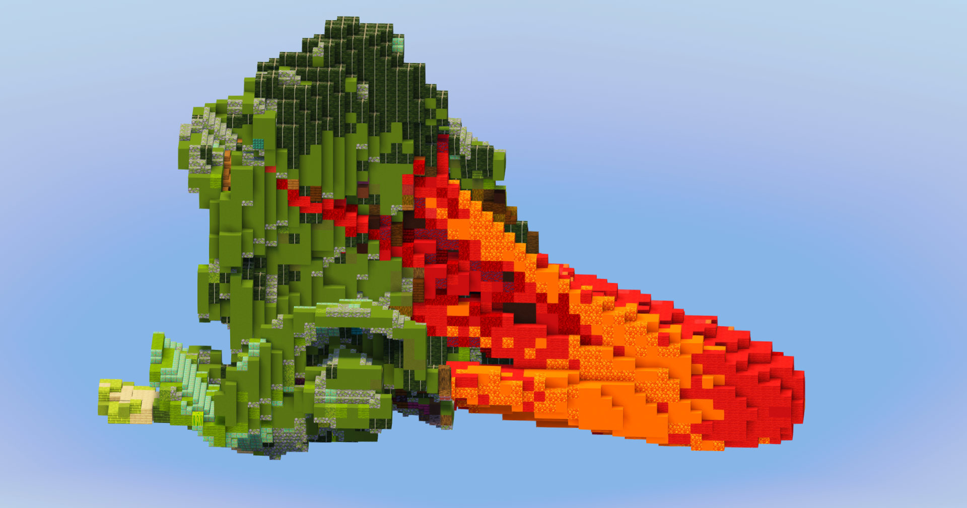 Swisschard Vegetable — Minecraft Build by LeonisBuilds