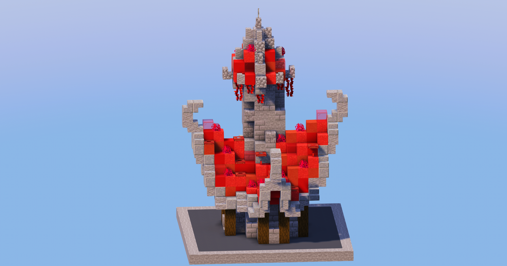Evil Medieval Fantasy House 2 — Minecraft Build by LeonisBuilds