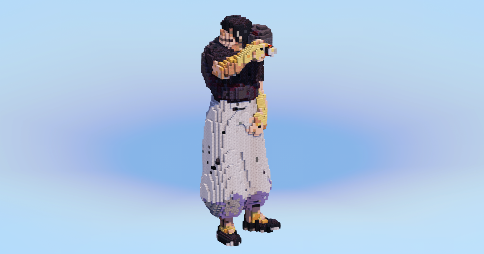 Toji Fushiguro — Minecraft Build by LeonisBuilds