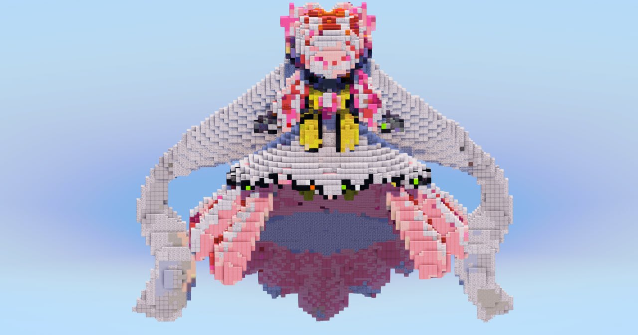 Mega Diancie — Minecraft Build by LeonisBuilds