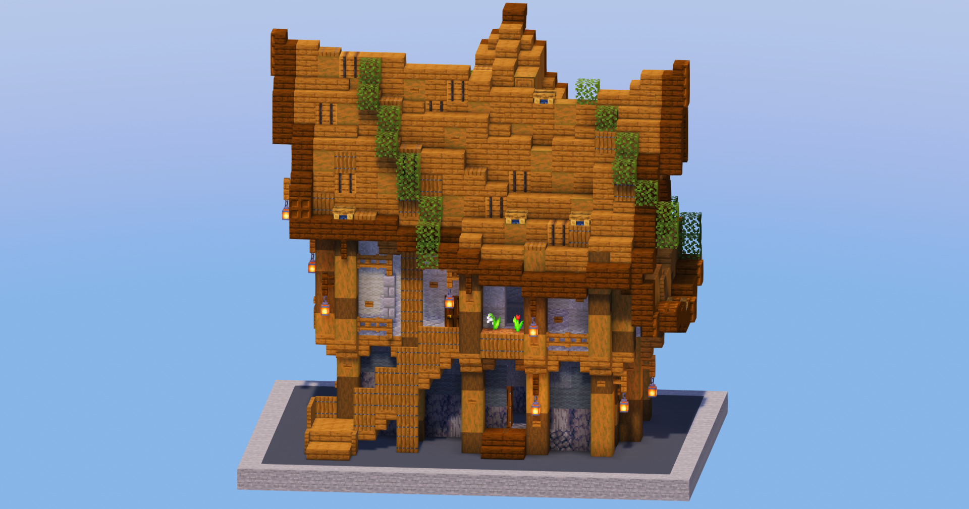 Medieval Tavern — Minecraft Build by LeonisBuilds