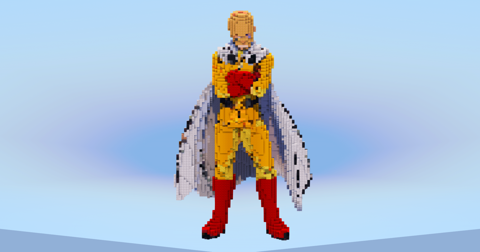 Saitama — Minecraft Build by LeonisBuilds
