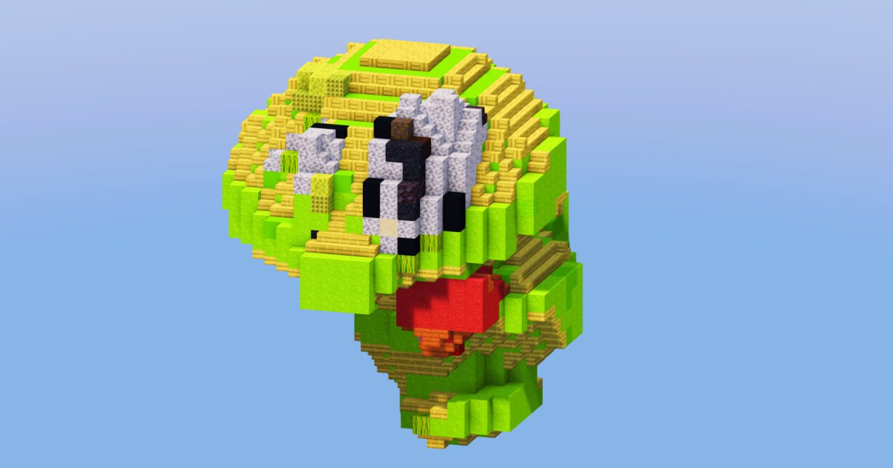 Zygarde Core from Pokemon — Minecraft Build by LeonisBuilds