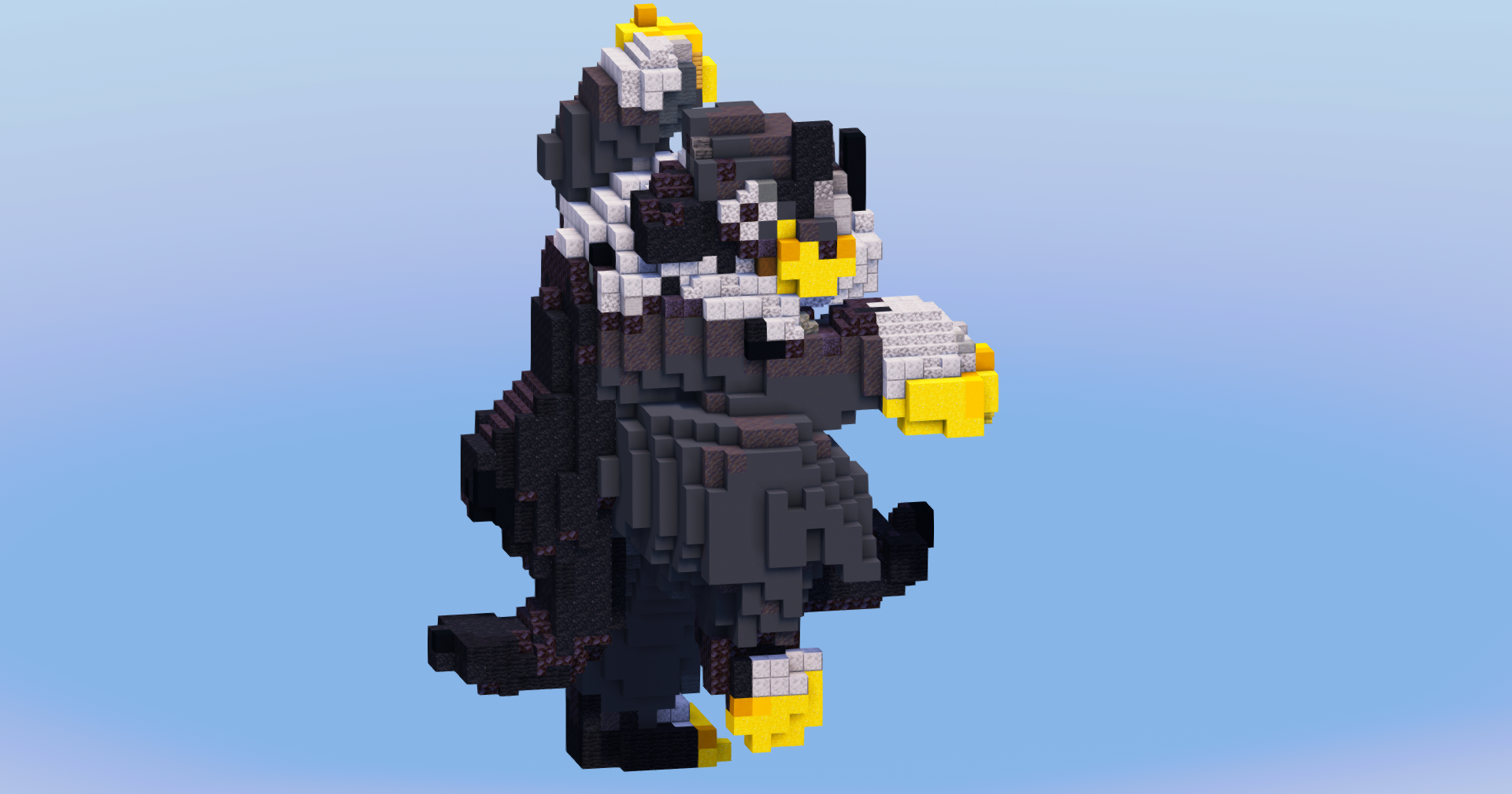 Urshifu Rapid Strike from Pokemon — Minecraft Build by LeonisBuilds