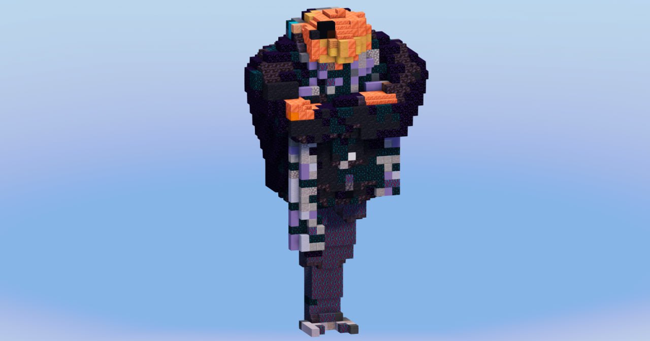 Gru from Minions — Minecraft Build by LeonisBuilds