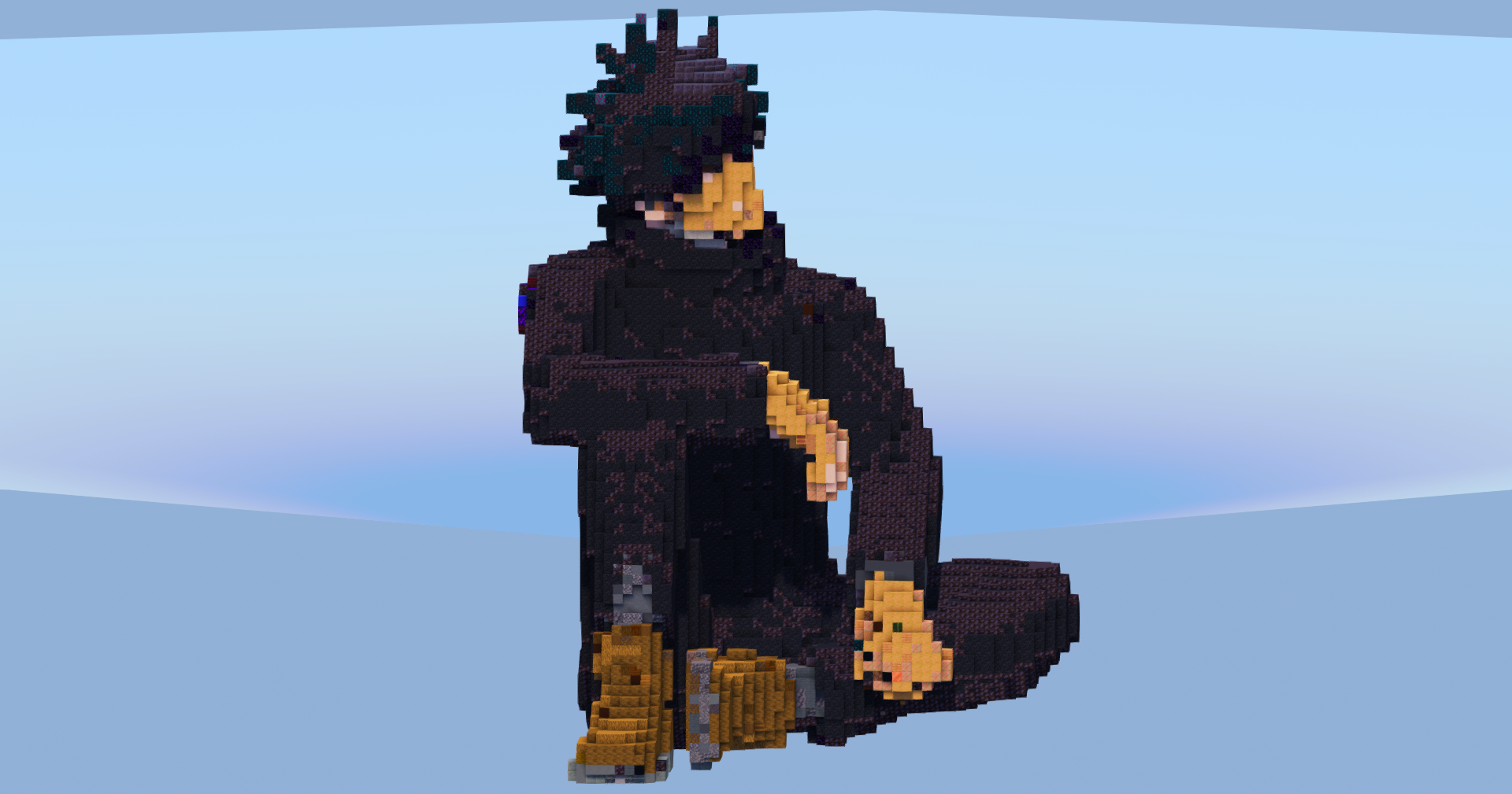 Megumi Fushiguro — Minecraft Build by LeonisBuilds