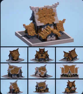 Medieval Houses 1-10
