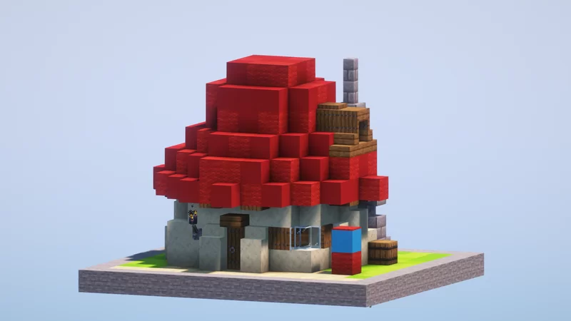 Papa Smurf House