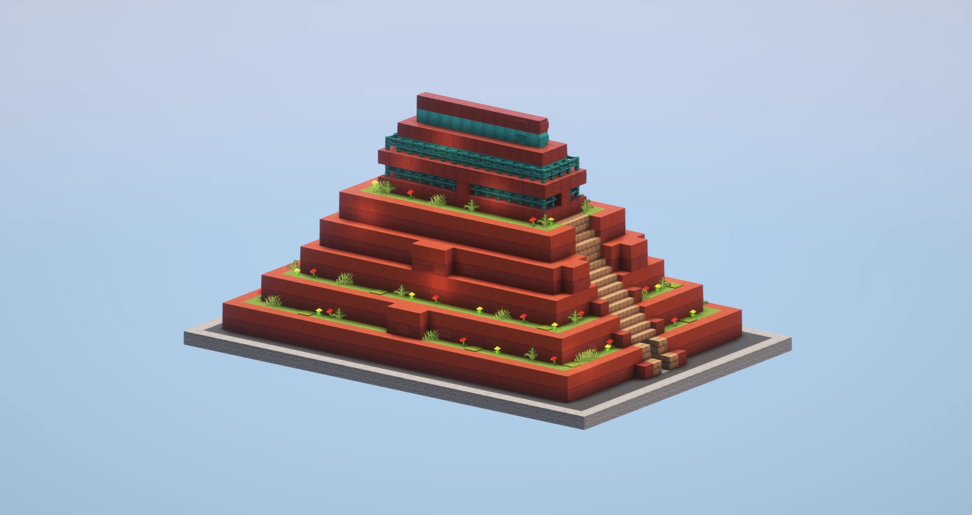 Aztec Pyramid Temple