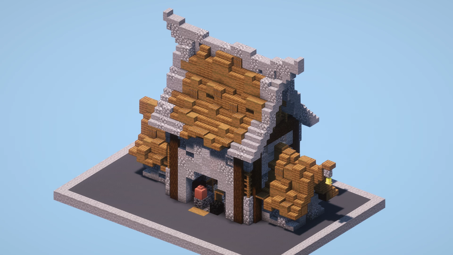 Medieval Blacksmith House