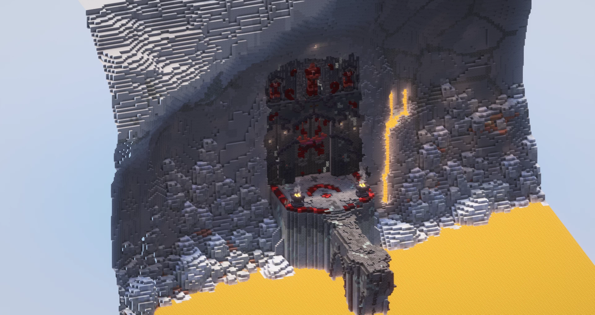 Lava Ruined Temple