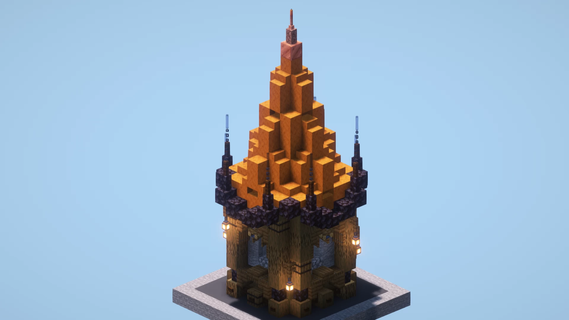 Orange Fantasy House