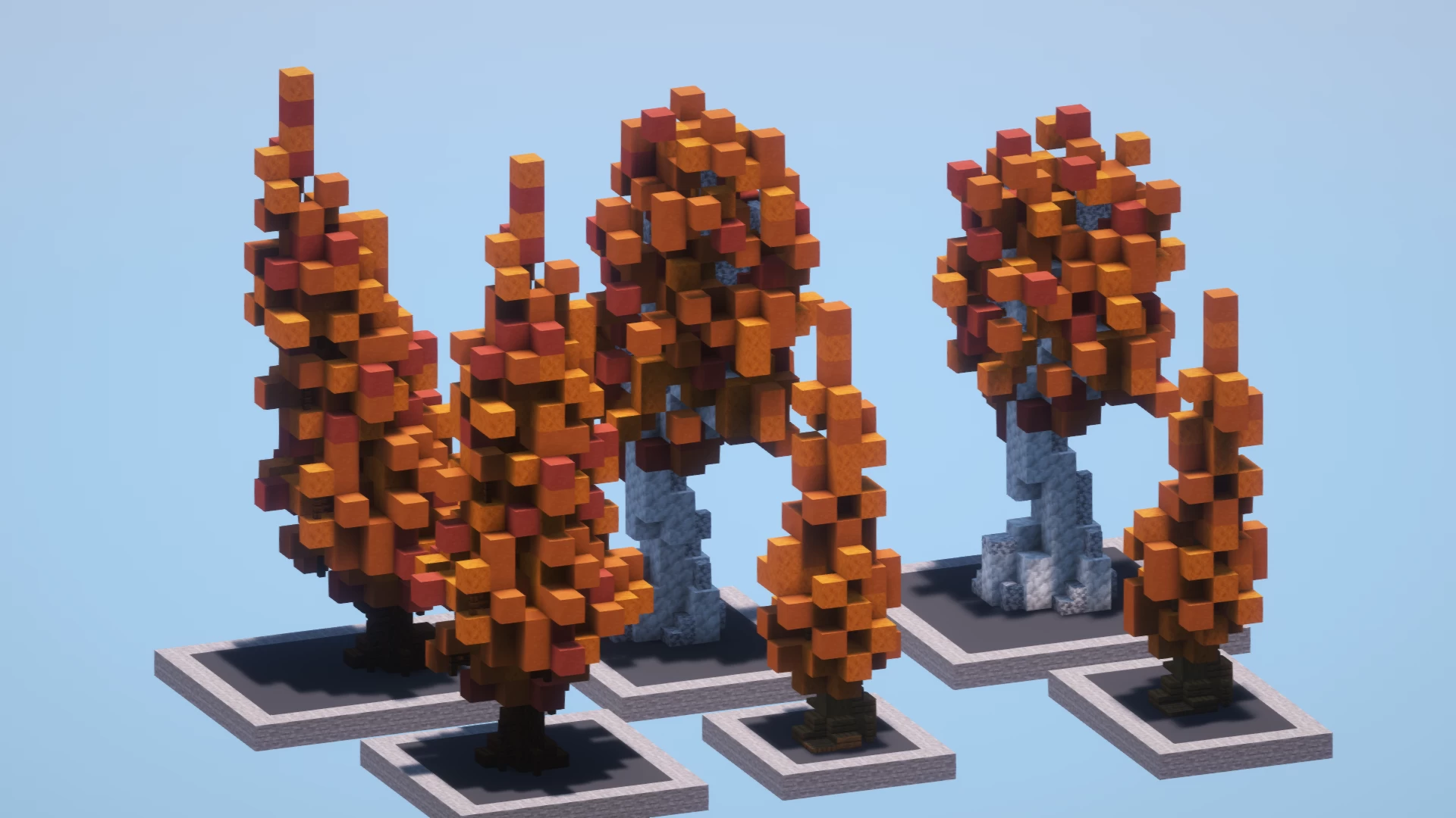 Custom Fall Trees Pack