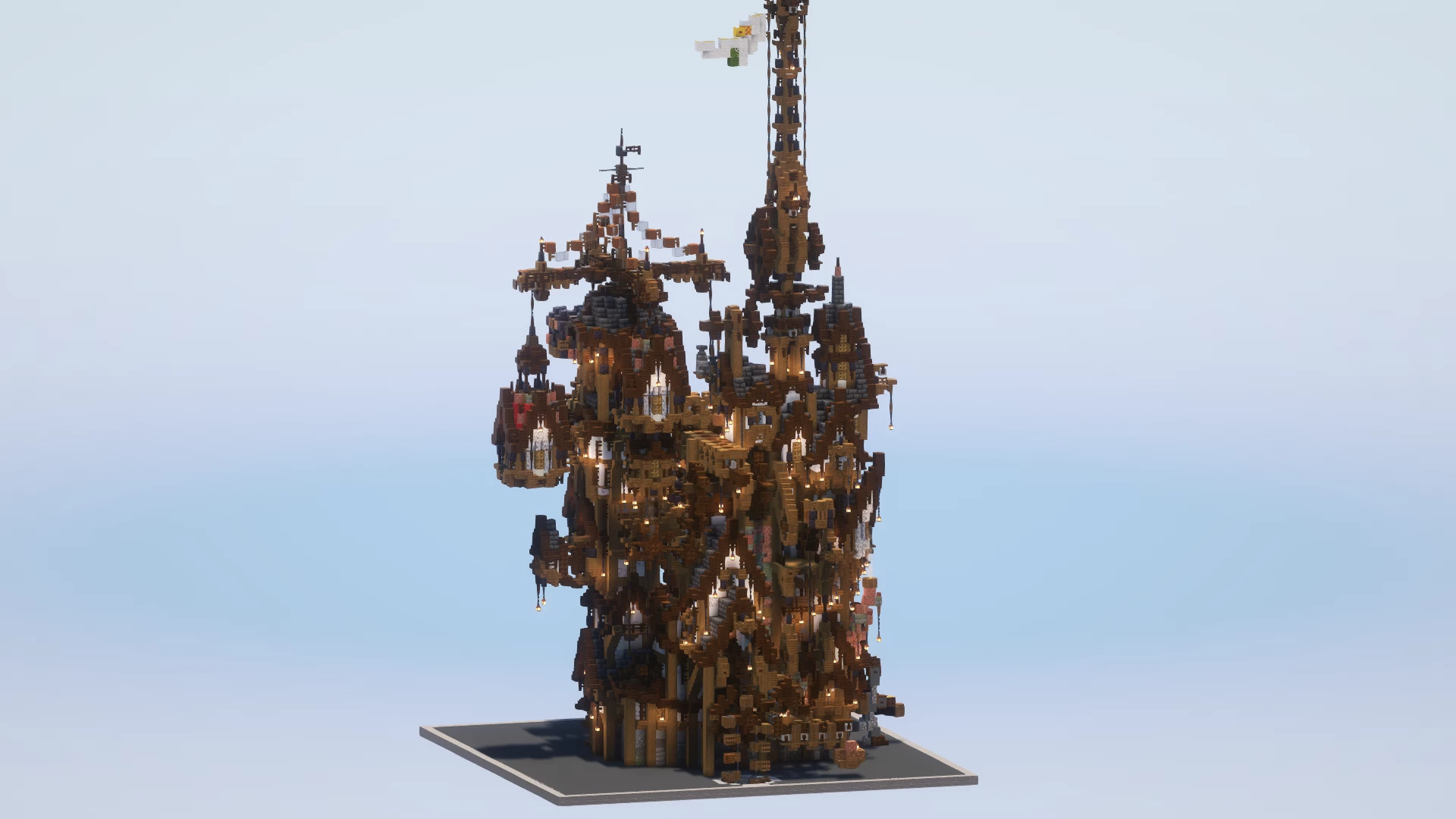 Massive Steampunk Mansion
