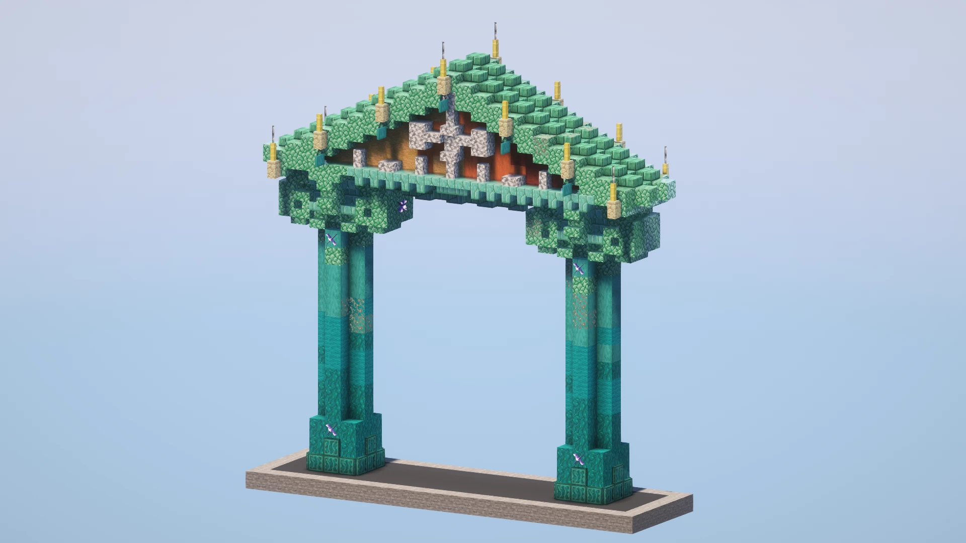 Atlantis Portal - Minecraft Schematics