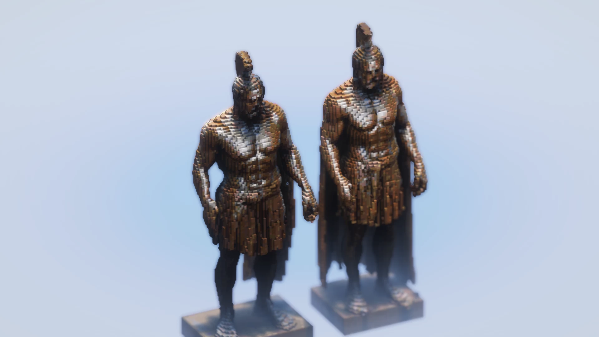 Bronze statue